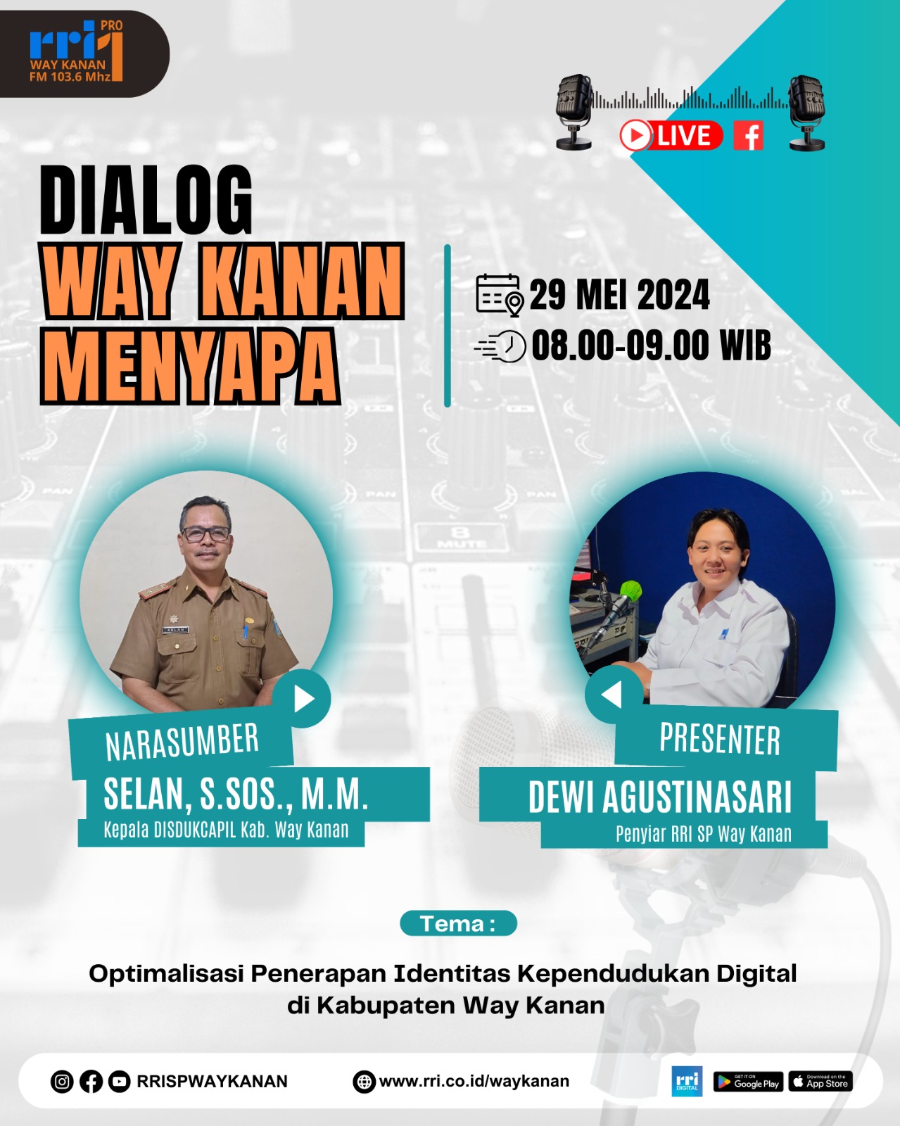 Optimalisasi Penerapan Identitas Kependudukan Digital (IKD) di Kabupaten Way Kanan